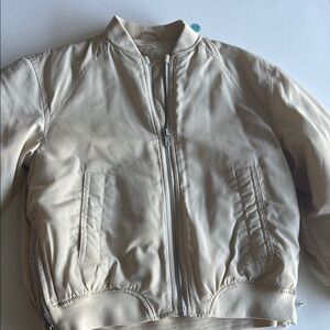 Zara Kids Cream Puffer Jacket
